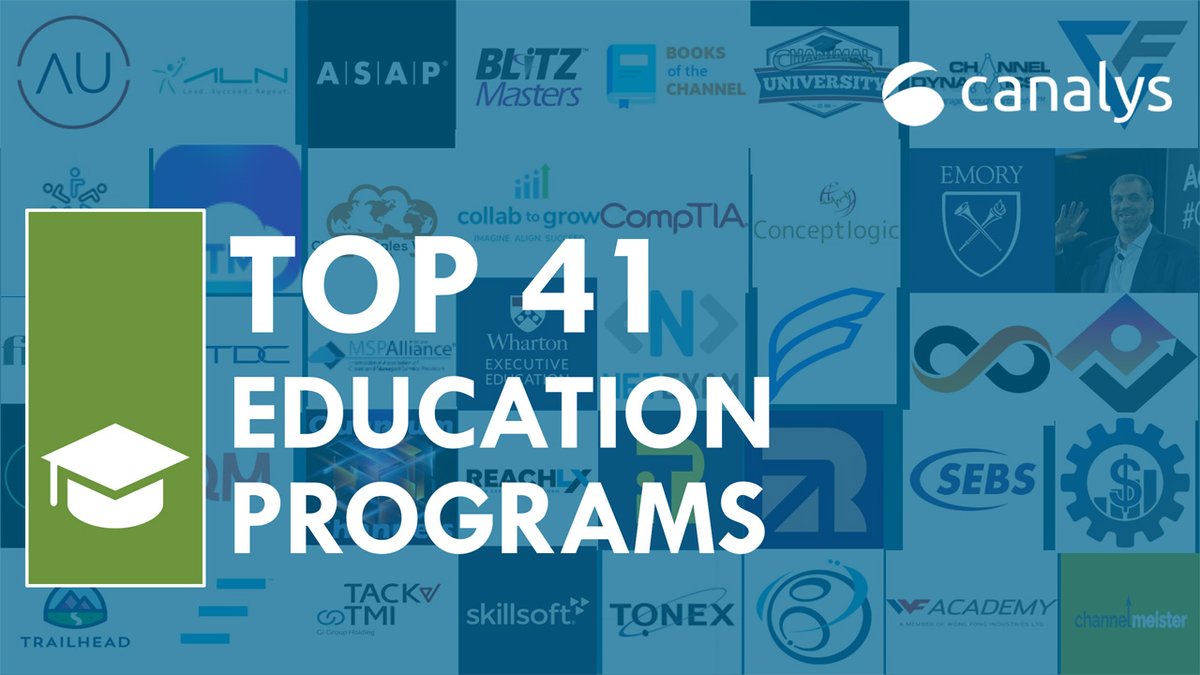 Success in the ever-evolving landscape of channel ecosystems requires continuous learning & skills dev. Discover the top 41 training programs for partnership pros and unlock the key to maximizing certifications, competencies, and career differentiation. canalys.com/insights/the-t…