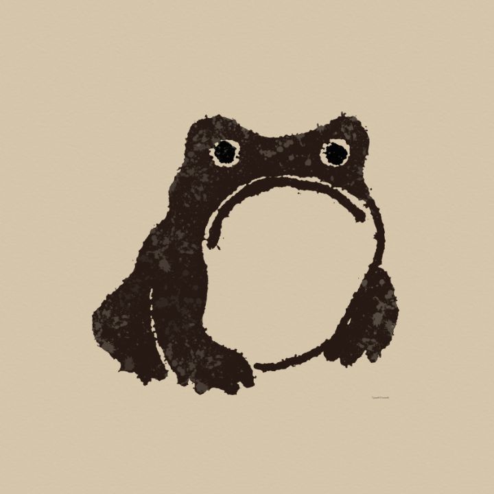 Art of the Day: 'Matsumoto inspired frog 1'. Buy at: ArtPal.com/tijanadobic?i=…