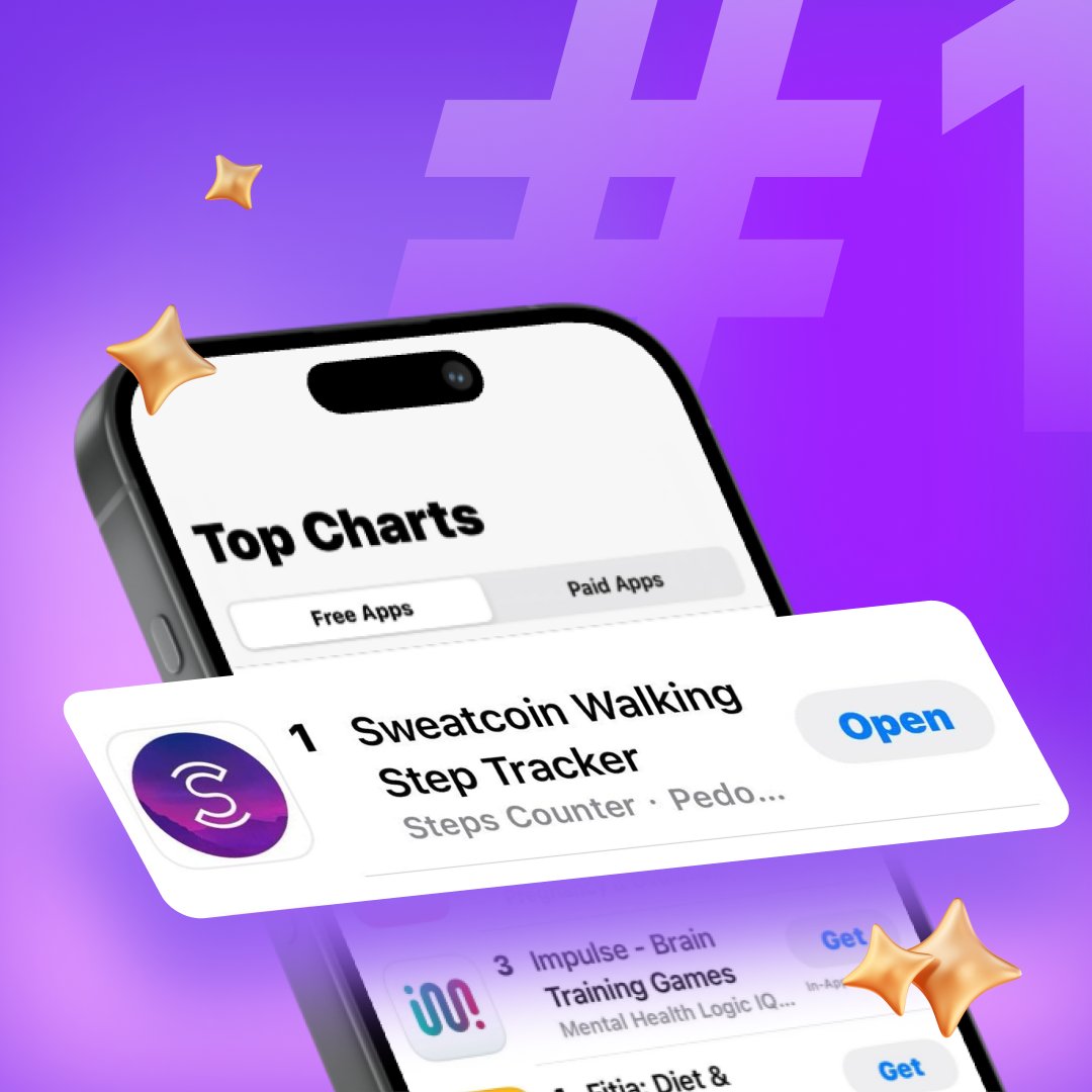 April marked a victorious month for Sweatcoin as we soared to the top of the charts in over 10 Latin American countries 🌎️💜 in the Health & Fitness app category! Thanks to all our amazing Sweatcoiners in Mexico, Argentina, Peru, and beyond for your support! 🥰 #Sweatcoin