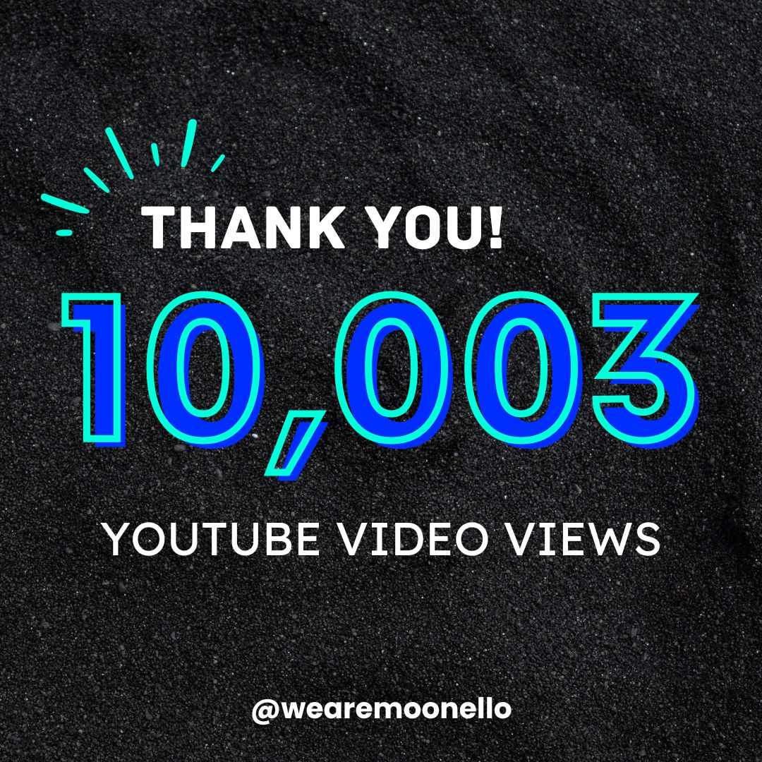 10,000+ views on YouTube?! You are all are amazing! 🙌

Now help us get to 20K – subscribe to The Moonello Show for more awesome content!

Check us out at ➡️youtube.com/@wearemoonello

#youtubecommunity #subscribe #thankyou #themoonelloshow #techpodcast