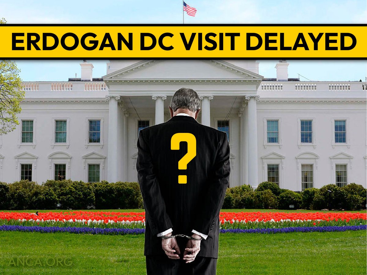 Under intense pressure, Biden - amid growing regional unrest, escalating Turkish hostility, mounting domestic dissatisfaction, calls to #ArrestErdogan, and an increasingly competitive three-way election contest - has apparently delayed Erdogan's White House visit. Keep it up!