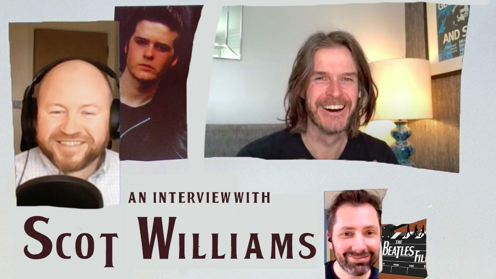 Very happy to announce that on Monday we'll release our interview with @scotwilliams! We spoke about: 🍏Playing Pete Best in Backbeat, drumming along to Dave Grohl and working with Stephen Dorff 🍏Directing Two of Us for the stage - coming to Watford and Manchester in September!