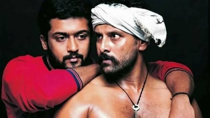 Throwback 🎥: Pithamagan Photoshoot - #ChiyaanVikram & #Suriya ..🔥❣️