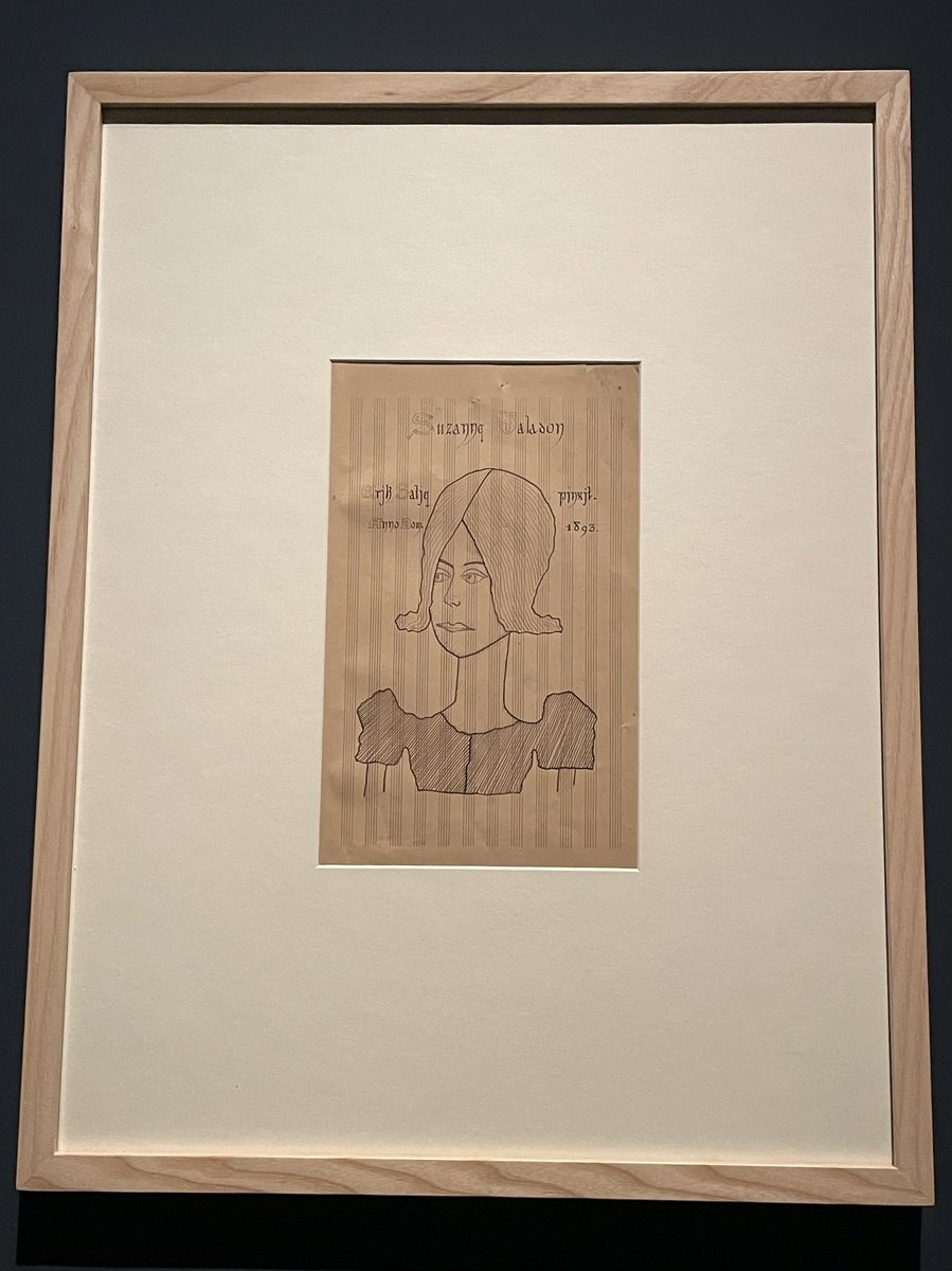 Un peu de Barcelone
Exposition temporaire Suzanne Valadon au MNAC
✦ Adam et Ève, 1909
✦ Portrait d’Erik Satie, 1892
✦ Portrait de Suzanne par Satie sur une partition de musique, 1893