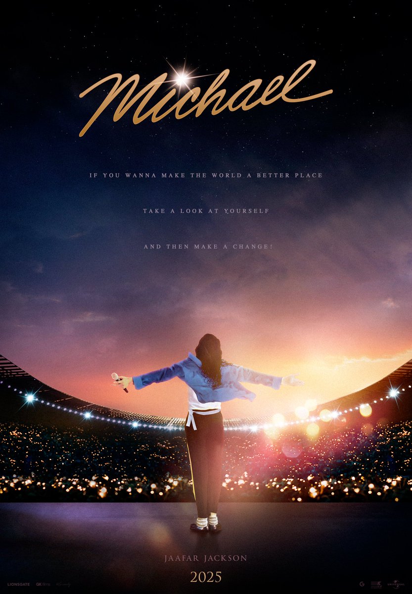 My second concept poster for the @michaeljackson biopic

'If you wanna make the world a better place ... Take a look at yourself and then make a change !'

@JaafarJackson #MichaelMovie #MichaelJackson #JaafarJackson @princemjjjaxon #PosterSpy