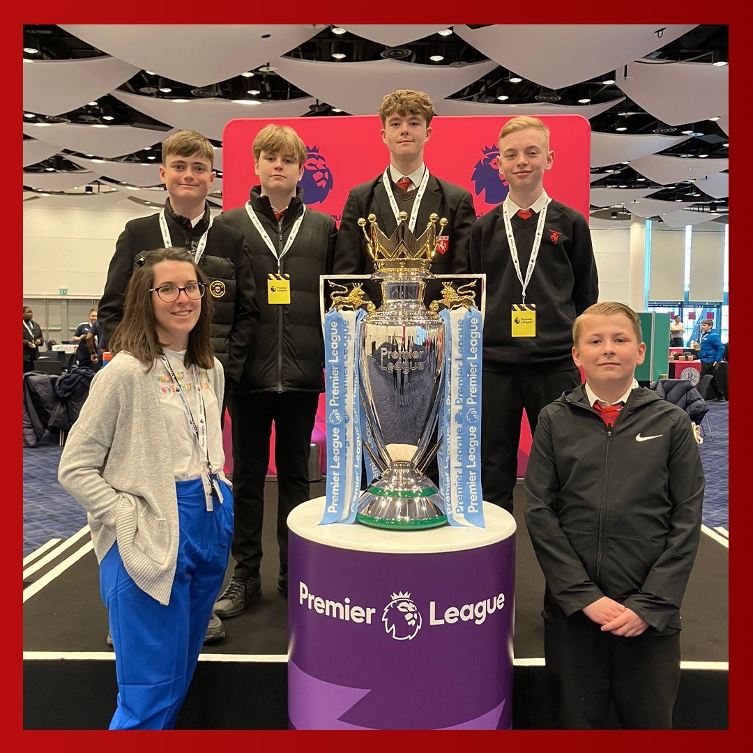 🏟️ Pupils from @HurstmereSchool represented CACT at a @premierleague Inspires challenge event at @wembleystadium yesterday, designing and delivering a social action project on mental health 👊 #cafc | @PLCommunities