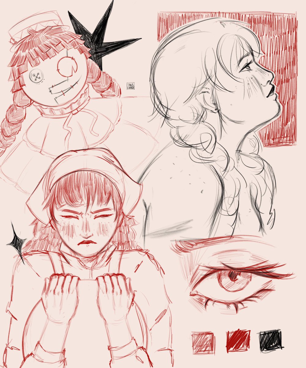 [Lucy Maud Montgomery, BSD] Never been so productive with a sketch page