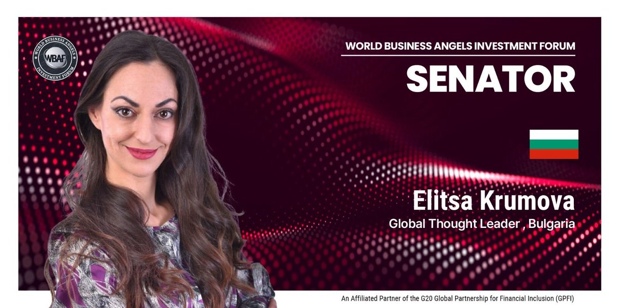 👆🏽 Please see post 📣 My appointment as a Senator of the World Business Angels Investment Forum (WBAF) 📰 @wbaforum @baybarsaltuntas @HopeFrank @HaroldSinnott @guzmand @Shi4Tech @baski_LA @michaelbathurst @jamesvgingerich @Sharleneisenia @EvanKirstel @andi_staub @sandy_carter…