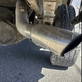 Every motor vehicle shall be equipped with a muffler in good working order to prevent excessive or unusual noise and smoke. Can not use muffler cut-out, straight exhaust, gutted muffler, hollywood muffler, by-pass or similar device. #durhamvisionzero #scugog #brock #uxbridge cg