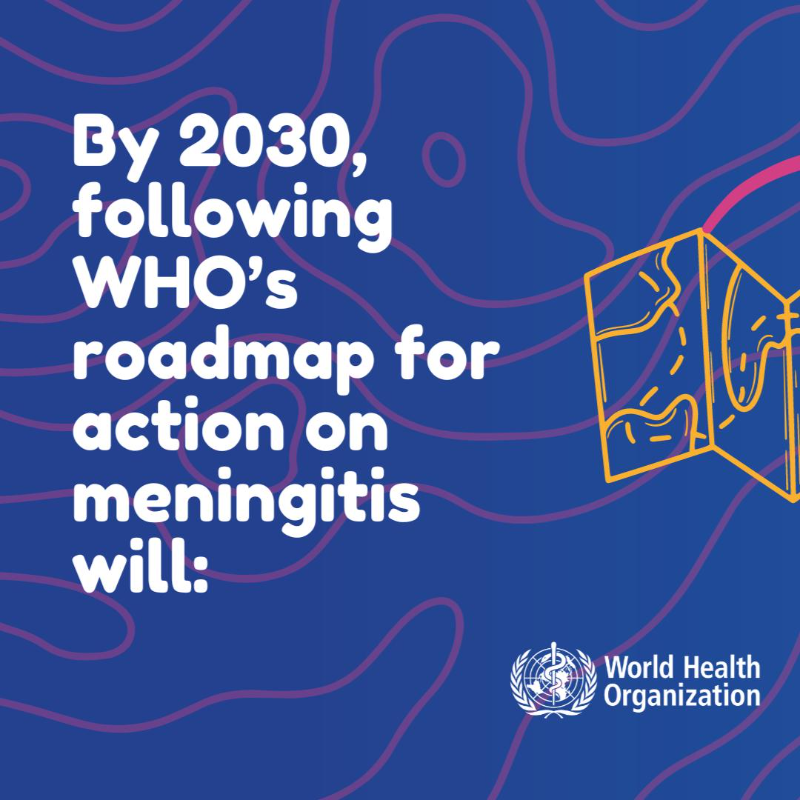 WHO's tweet photo. The roadmap to #DefeatMeningitis by 2030 requires an initial investment of US$ 130 million, which is loose change compared to the return that the right investments can deliver https://t.co/7g1sN3T9NK

#meningitis