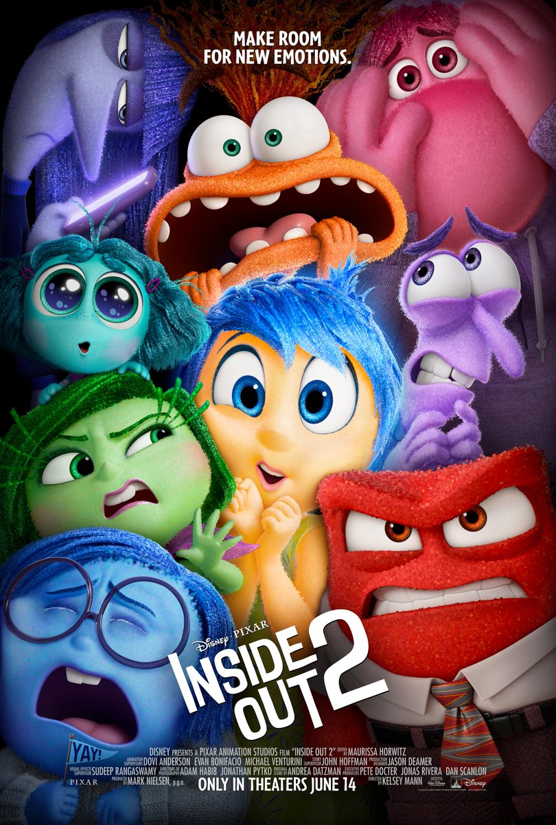🚨WOW🚨, ¡NEWS For #InsideOut2 Everybody and @Pixar!
@almanaquedisney 
It Looks Like The Sequel Have Confirmed For The Runtime by @annecyfestival and Will Be 100m And That's means will be the largest pixar sequel ever made for Inside Out, because the first had 95m, ¡EPIC!.