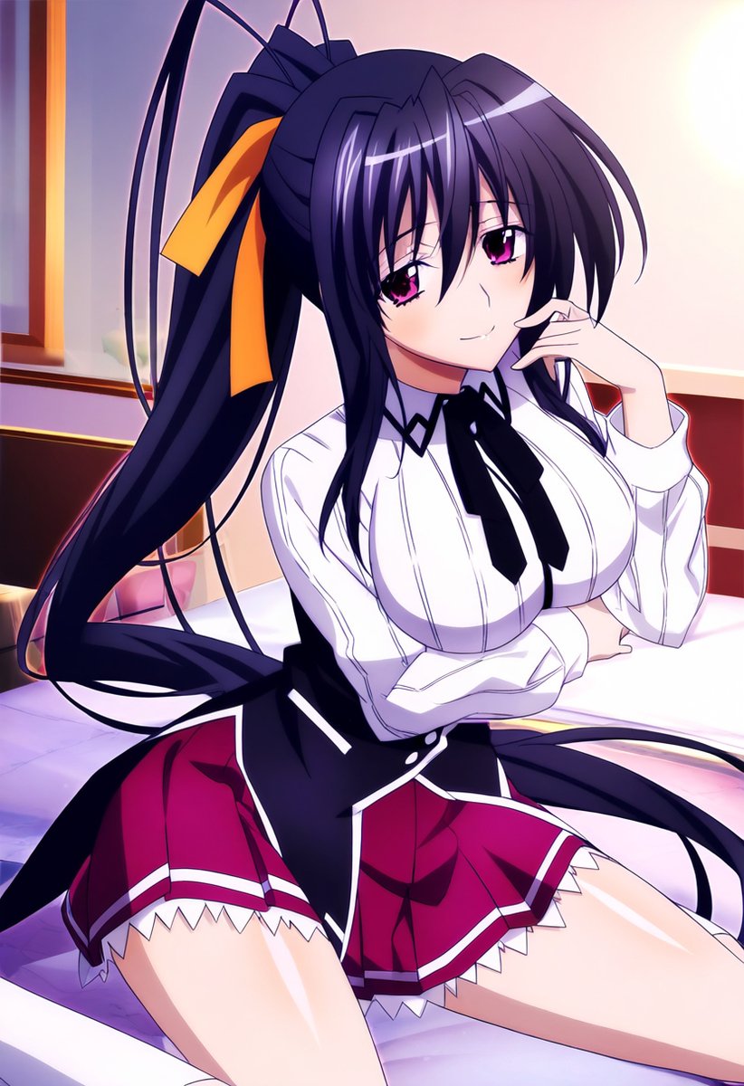 High School D×D] . Akeno Himejima strolls along the riverside streets of  Dadaocheng, browsing the shops in the afternoon as she looks for the  perfect spot to enjoy the evening fireworks. ., image size:822x1200