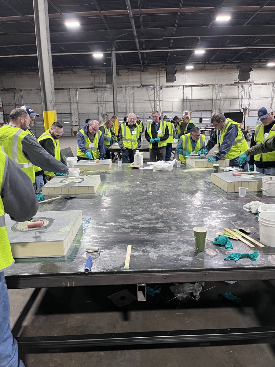 ACMAcomposites's tweet photo. Just wrapped up ACMA's 2nd Certified Composites Technician (CCT) VIP training in collaboration with the US Army Corps of Engineers! Congratulations to our 25 talented students for successfully completing the program.
#ACMA #CCT #Composites #Training #USArmyCorpsOfEngineers https://t.co/GrCoWOjZJs