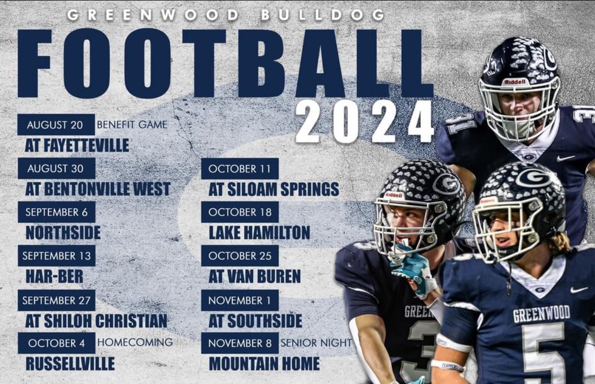 Greenwood Football (@GreenwoodFball) on Twitter photo 2024-04-26 16:53:03