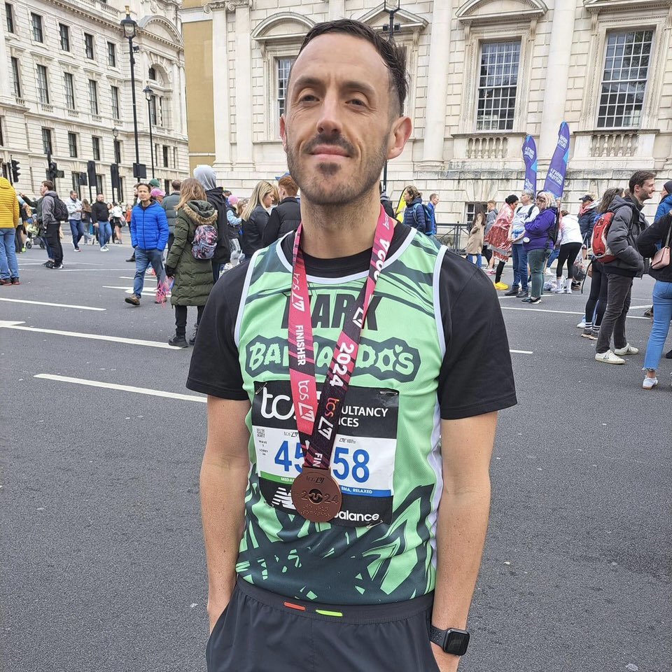 A huge congratulations to Foundation Trustee Mark Davies, who has completed the London Marathon while raising money for the Barnardos charity! On Friday 10th May, he will be running 30 miles to complete his 2024 challenge in aid of the @TheLTFoundation justgiving.com/crowdfunding/m…