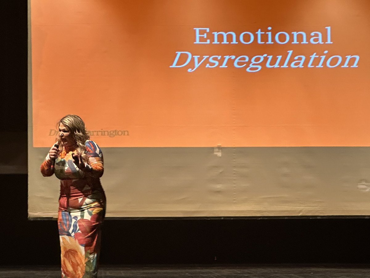 Grateful @DrJCarrington ! Thank you for bringing us all together today and teaching us the importance of staying emotional regulated in a dysregulated world. 'We are all just walking each other home .' @SD57PG