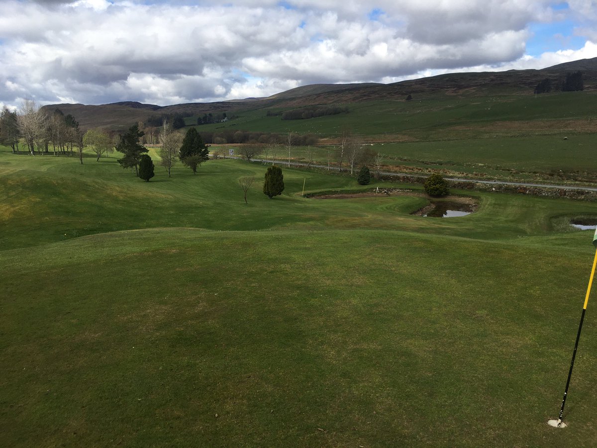 A lovely day, perfect for a #golfing trip - this time up at #Crieff. First starting at Crieff GC itself and the Dornock course (superb greens) and then onto the quirky Par 3 Foulford by Crieff. All you can play at great value for £10! So why not? Did 27 holes ⛳️ 🏌️‍♂️
