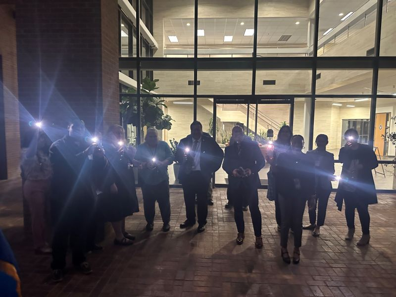 Experiencing the solar eclipse earlier this month was incredible, but for #TeamTSA at @AUStinAirport, it was especially memorable. As the eclipse darkened the sky, the newest recruits gathered outside for a special swearing-in ceremony. Congrats to all! tsa.gov/about/employee…