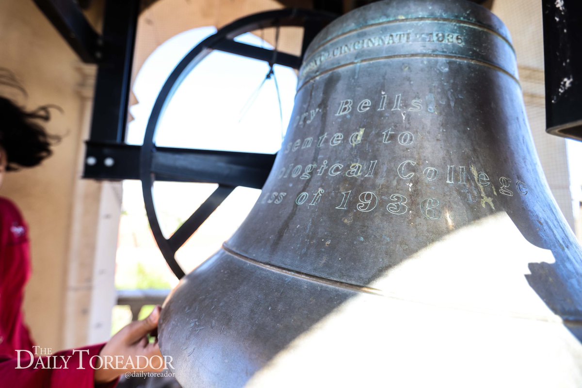 The Texas Tech Alumni Association hosted Ringing Over the Rings, an event where the Victory Bells are rung over the outgoing classes’ alumni rings, at the East Bell Tower. This event celebrates the Spring 2024 ring recipients.