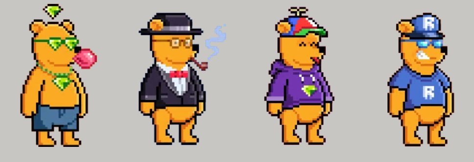 ⚡️Flash giveaway 48 hours ⚡️

In collaboration with <a href="/1925Pooh/">Winnie-The-Pooh 1925.ron</a>, we're giving away:
🍯Winnie NFT
🍯10 pixels

✅Like and RT
✅Follow me <a href="/brisa_bit/">Brisa 🎀 | KIND</a> and <a href="/1925Pooh/">Winnie-The-Pooh 1925.ron</a>
✅Tag a friend

Winnie coming soon in <a href="/pixels_online/">Pixels</a>?