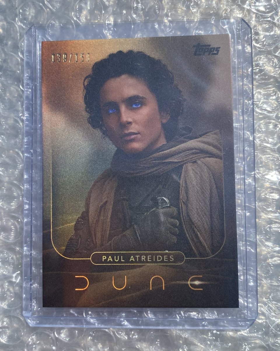 2024 Topps Dune Paul Atreides /150!