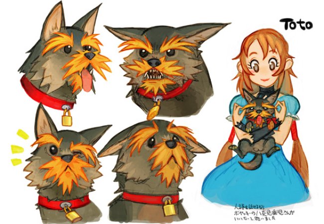 sometimes I think about the wizard of oz ds jrpg where you moved around via a trackball on the touch screen, which was the only real takeaway I had from briefly playing that game
anyways the concept art for dorothy is cute thats all I wanted to say