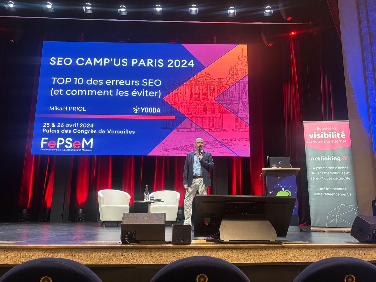 Mickaël Priol démontre qu'en cas de vol de contenu, c'est le site qui a le plus de popularité qui prend la première position. #studycase
#SEOCAMPus #FEPSEM #ZOOMbyYOODA