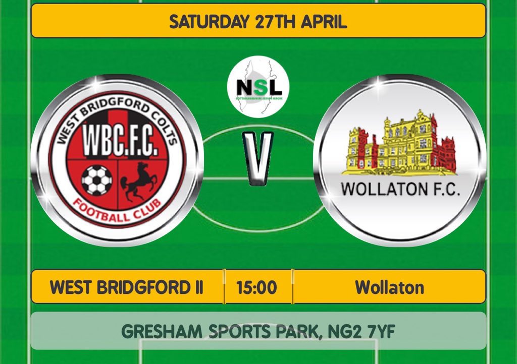 1st team are on a run of away game till the end of the season now, 1st stop is west bridgford II 📆 Saturday 27th April ⚽️ @wb_fc 🕖 15:00 kick off 📍Gresham sport park, ng2 7yf #cmonyousugarbags #UTW 💙⚽️