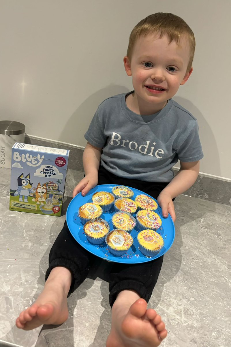 Have your kiddo's tried our Bluey cupcake kit yet?🐾

Get ready to embark on a baking adventure that will bring smiles, laughter, and scrumptious cupcakes to your home😍

#Bluey #BlueyCupcakeKit #CupcakeKit #BBC #Ludo #Bingo #NewProduct #New #Cupcakes #Kids #Childrens