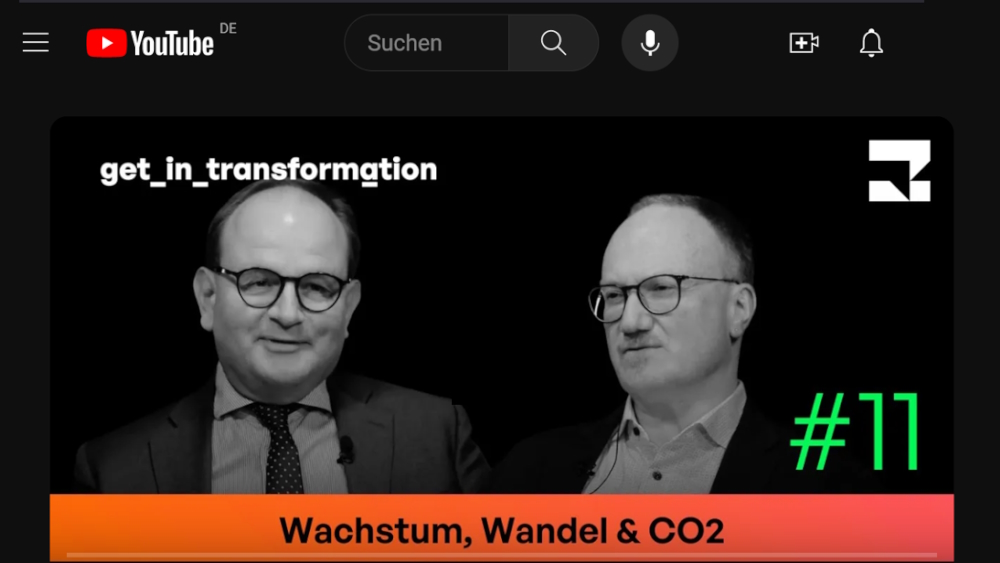 Gehen #Klimaschutz und #Wachstum zusammen? „Ich bin sehr optimistisch', sagt Ottmar #Edenhofer (Direktor @MCC_Berlin @PIK_Klima) im Gespräch mit @Lars_Feld. Sehenswerter #Vodcast „get_in_transformation“ von @zNT_Berlin. Moderiert von Matthias #Machnig. youtube.com/watch?v=vZdN1c…