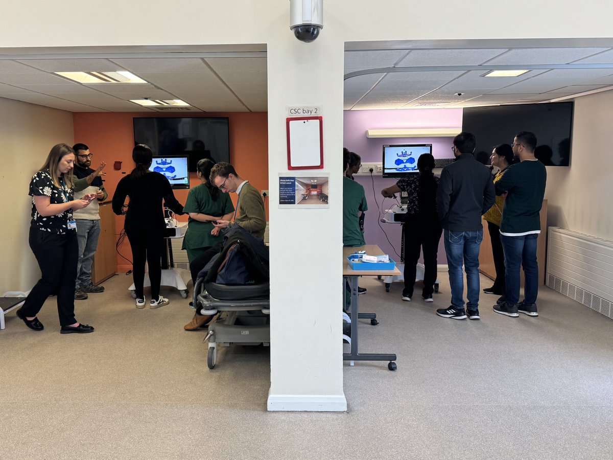 Great to see our Laparo Simulators in action with our Clinical Fellows - a great introduction to laparoscopy for them 🔑
