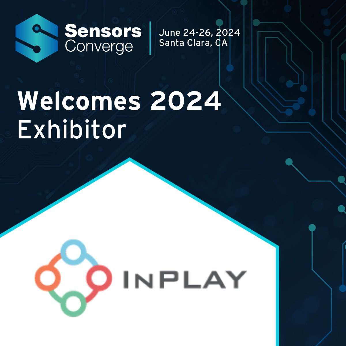 Welcome InPlay Inc. to #SensorsConverge! InPlay Inc. is a leading fabless semiconductor company that's changing the game in the IoT industry and connected sensors. Learn more: inplay-tech.com Register and join us this June 24-26 in Santa Clara! sensorsconverge.com/sensorsconverg…