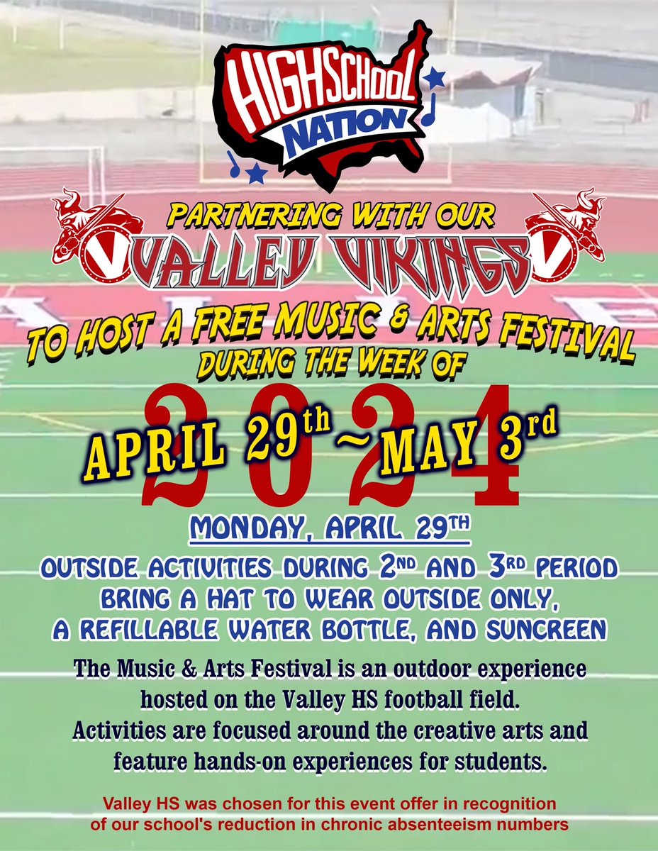 Valley High School (@Valley_Vikings) on Twitter photo 2024-04-26 16:56:49