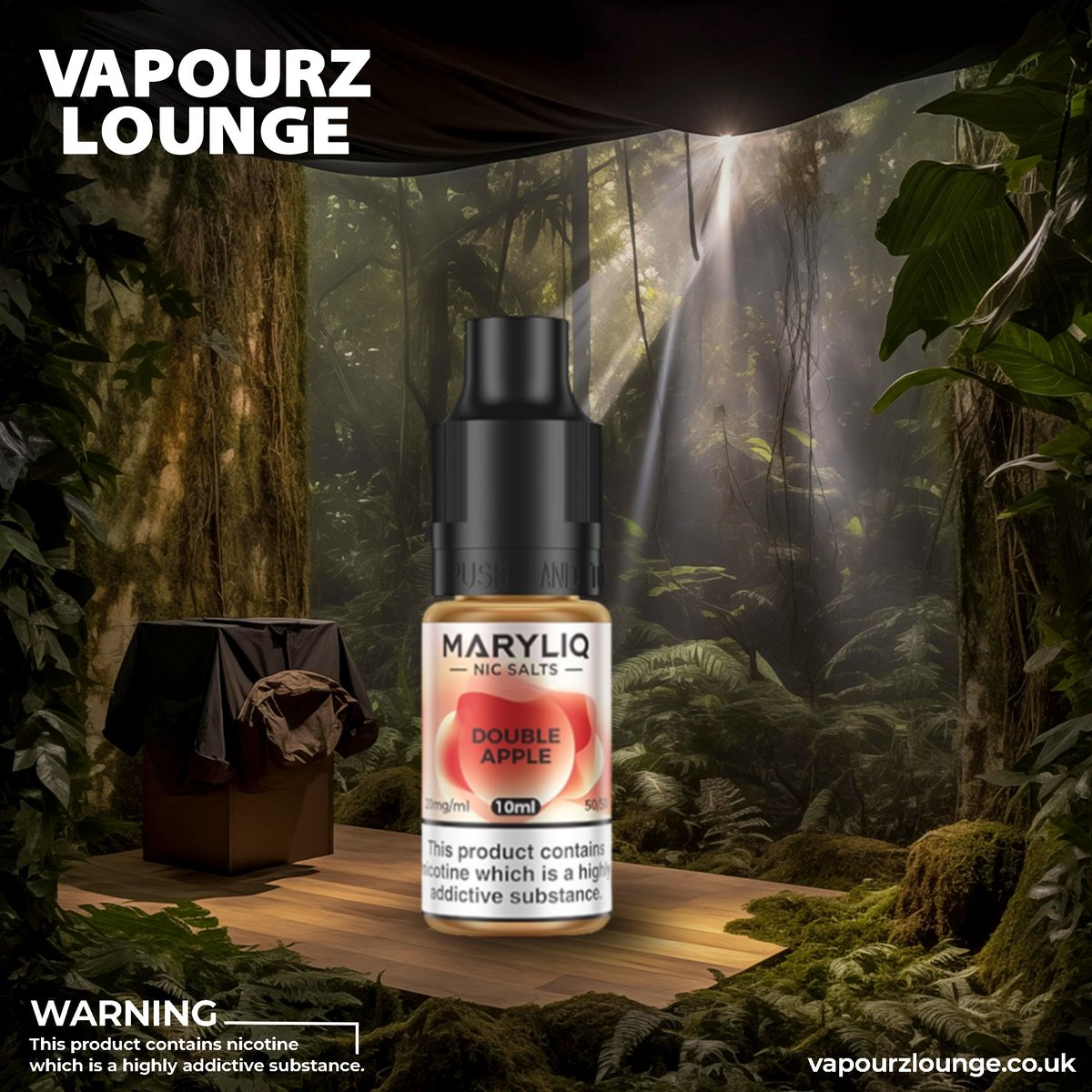 Embark on a flavor journey through the lush depths of the jungle with Lost Mary Maryliq Double Apple.

#clapham #london #sw #balham  #claphamcommon #battersea #brixton #tooting #claphamjunction #vape #vapelife #vapeporn #vapenation #vapefam #vapeon #vapecommunity #terea #iqos