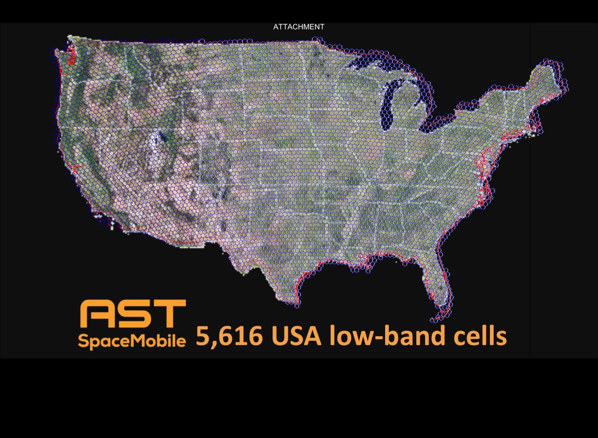 Meanwhile at the FCC.

AST says they will start nationwide testing on 5616 cells upon launch of BBs block1.

This means nationwide tests of FirstNet frequencies.

1/n