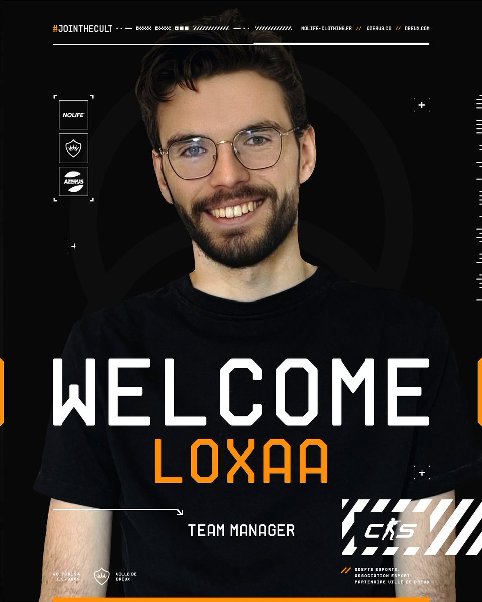 ET WELCOME <a href="/Loxaacs/">Loxaa</a> qui nous a rejoint en tant que team manager de nos CS2 !