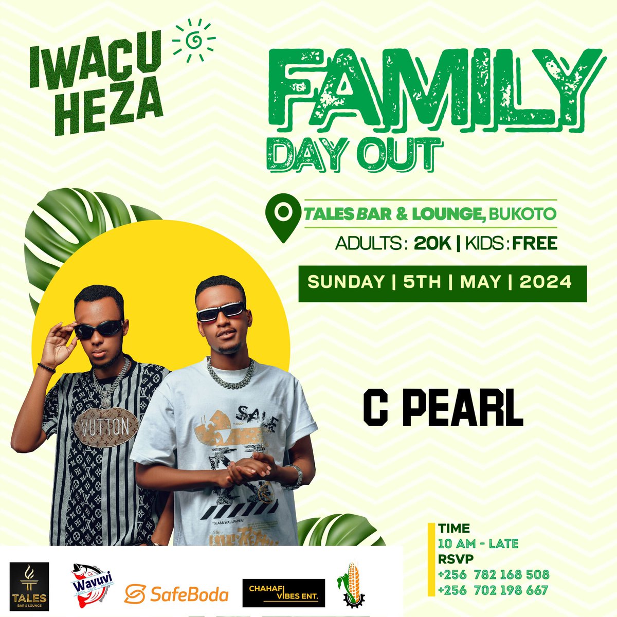 Artistes //

Don’t miss out on the fun, bring those kids too

#IwacuHeza
#FamilyDayOut