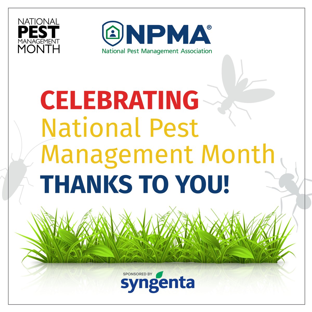 National Pest Management Month is almost over, but it’s not too late to celebrate!

Recognize your industry peers and colleagues with a heart-felt, customizable e-card 💌, which we’re proud to provide in partnership with <a href="/NationalPestMgt/">NPMA</a>: bit.ly/49ntiPF