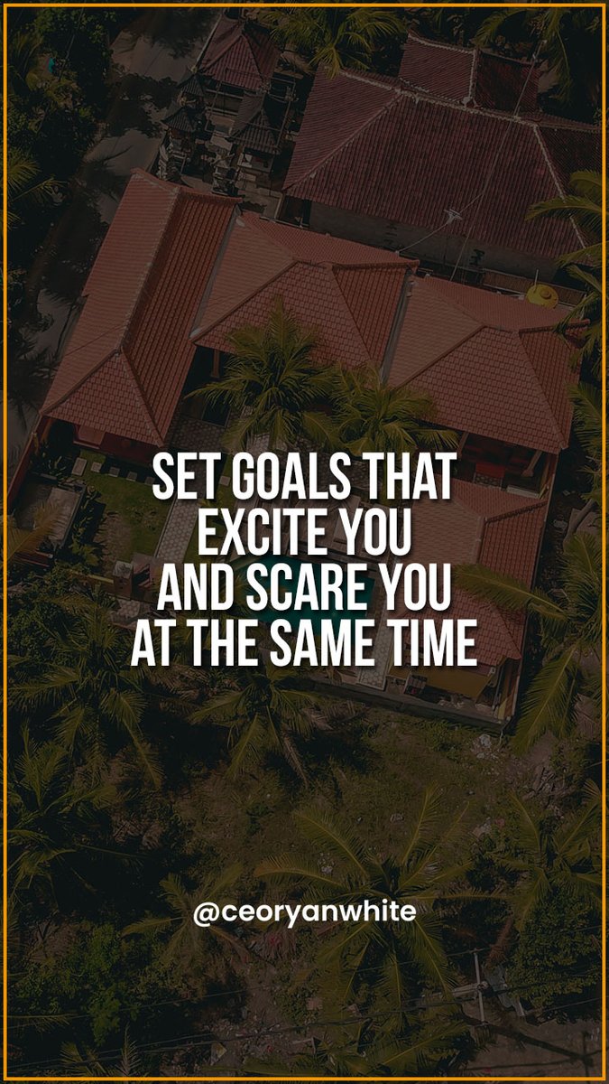 Challenge yourself with goals that ignite both excitement and fear! 🔥 Embrace the thrill of pushing your limits and achieving the extraordinary. #DreamBig #EmbraceFear #GoalGetter