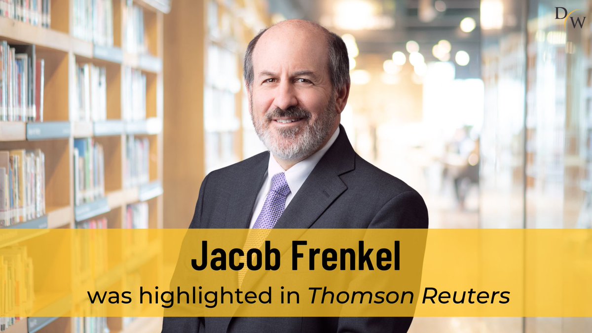 Jacob Frenkel was highlighted in the @thomsonreuters article, “Anonymous Audit Firm Sues PCAOB to Block ‘Excessively Intrusive and Burdensome’ Investigative Demand,” for his role as lead counsel. To read more, click here: bit.ly/446uWV8