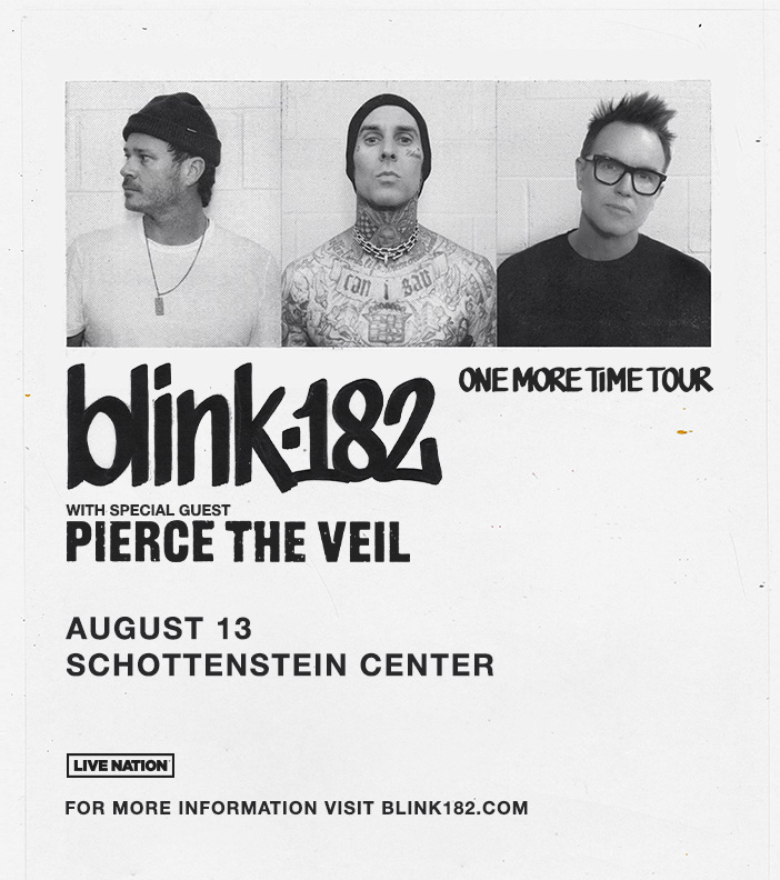 New tour, new show, same band. Tickets have just been released for @blink182's upcoming show at @TheSchott on August 13th. Get them now! ticketmaster.com/event/05005F53…