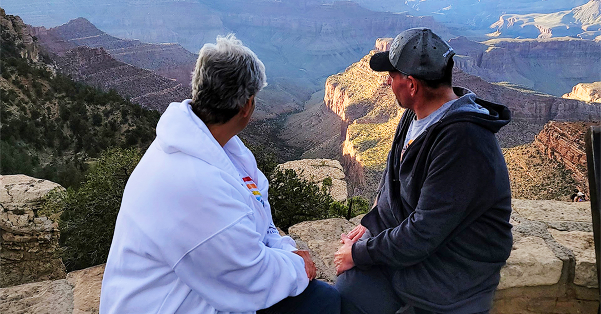 Thank you to @alaskaairlines, @Turo, @pinkjeeptours and @Canyon_Plaza for making Jude’s Dream of visiting the Grand Canyon such an incredible Dream come true!