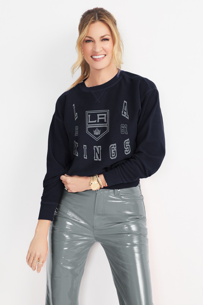 WEAR serving game 3 ice queen 💁‍♀️Tag #WEARbyEA to show us your best #StanleyCup fits! Shop the look at @teamlastore teamlastore.com/search?q=erin+…