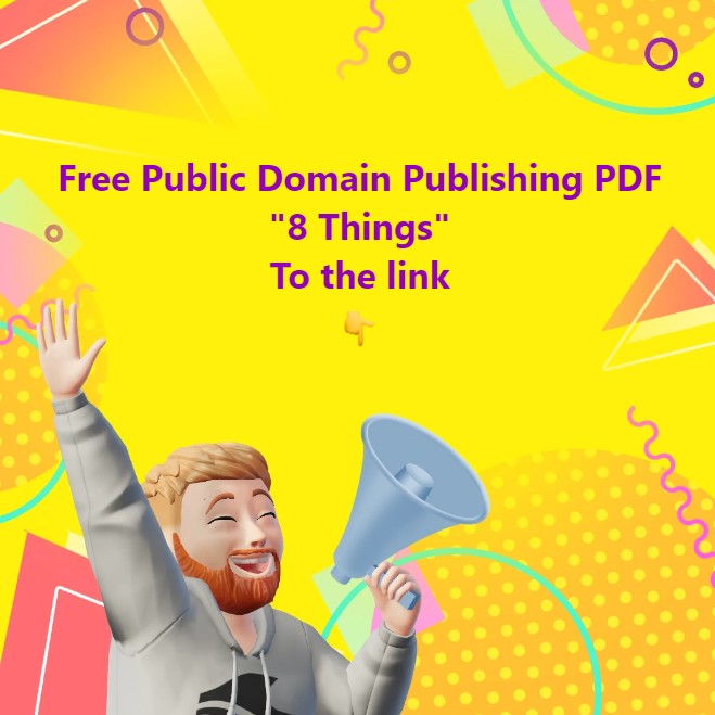 Have you gotten your hands on my PDF “8 Misconceptions about Public Domain Publishing”? If not, it's high time you do! DM me here with the word 8 THINGS 👉 periodtimepublishing.pub/ChatToDan?utm_… Snag your FREE copy by hitting the link and shooting us a DM to the link...