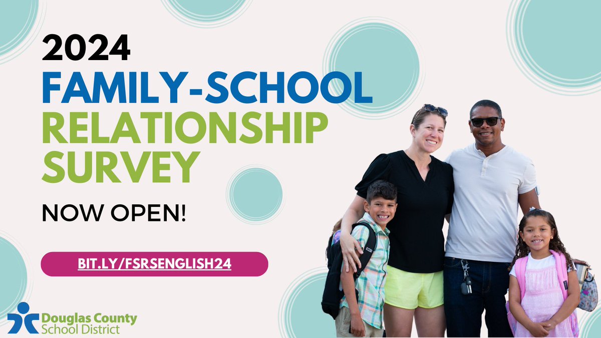 📢 Calling all DCSD families! Your feedback matters to us! 🌟 Take a few minutes to complete the DCSD Family-School Relationship Survey and help us enhance educational experience in our school communities. 📝 pulse.ly/vrbeecjka6