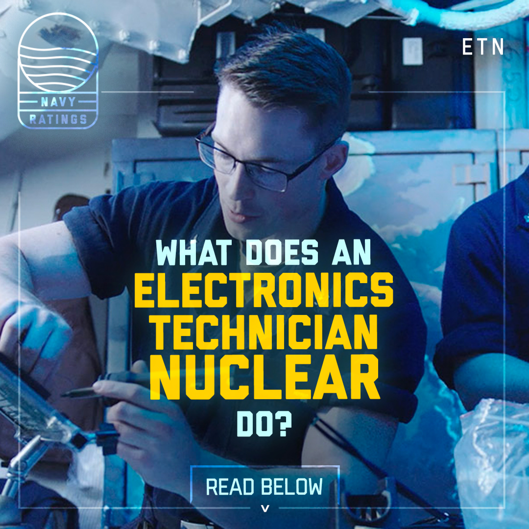 ETNs are no ordinary math and science gurus. These Sailors are the ones operating and performing maintenance on the electronic systems that keep our carriers’ and submarines’ reactors running.