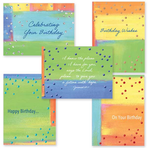 Birthdays are a time to celebrate! Our new birthday assortment is bright and colorful to bring joy to your loved one. Find the assortment and individual cards at printeryhouse.org/ProdPage.asp?p…