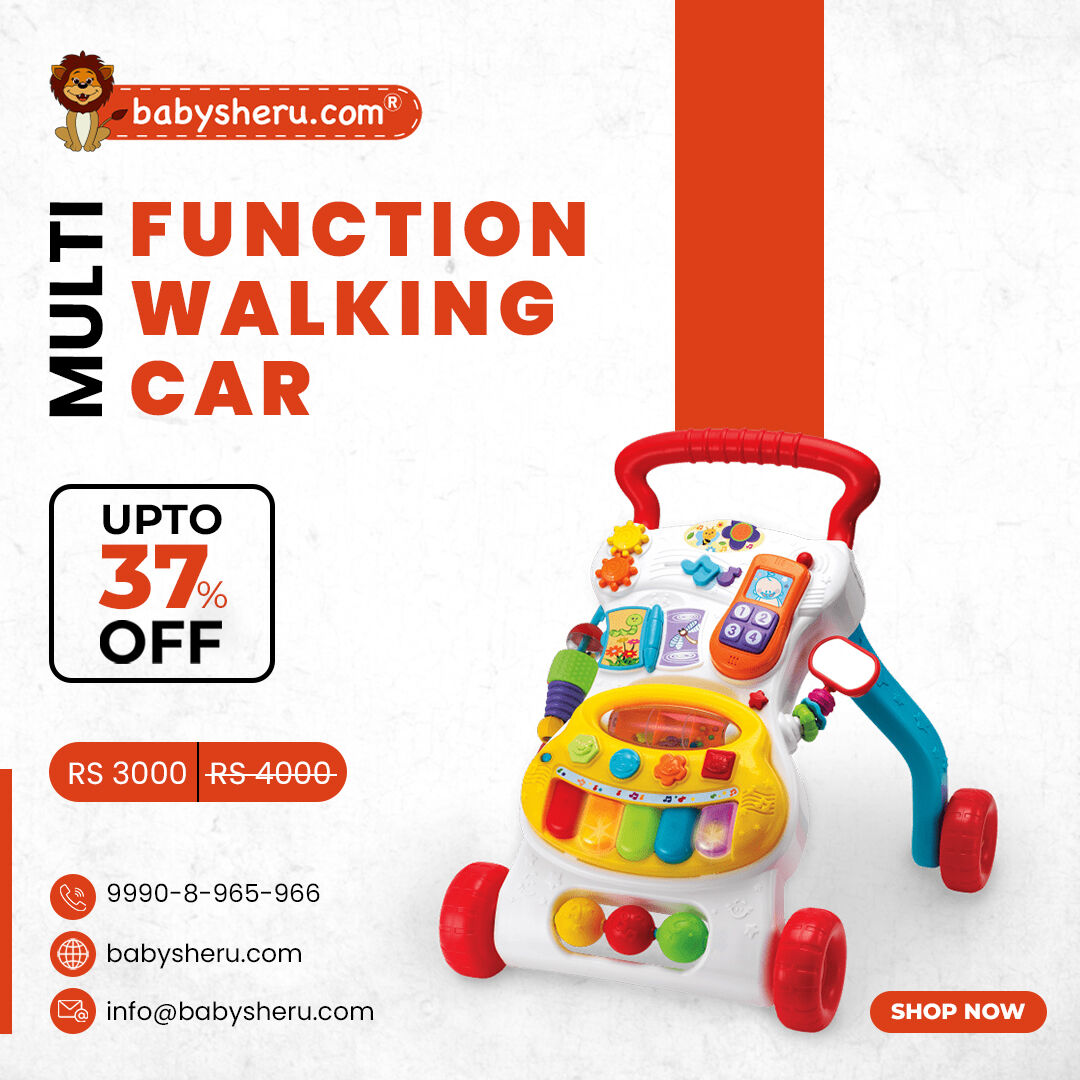 Accelerate their first steps with our multi-function baby car! Enjoy up to 37% off - shop now and make their first walk unforgettable. 🚗👶 Don't miss out on this special offer! 

#BabyCar #FirstSteps #ShopNow #babysheru #BabyWalker
#BabyFirstSteps #MultiFunctionWalker