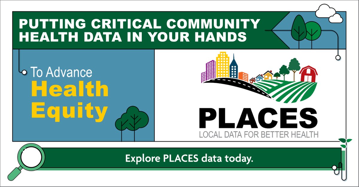 In support of National Minority Health Month, local planners and public health leaders can use PLACES data to identify and address health outcomes where you live to help you advance health equity. #NMHM24 cdc.gov/places