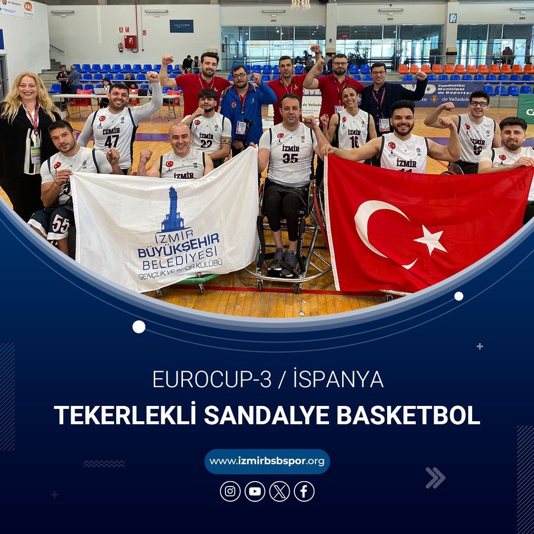 🏀 EuroCup-3 heyecanı İspanya'da başladı! 🇪🇸 İlk maçımızı 26 Nisan'da Gazişehir Gaziantep S.K. karşısında 82-67 kazandık. Tüm sporcu ve antrenörlerimizi tebrik ederiz.

 #EuroCup3 #Basketbol